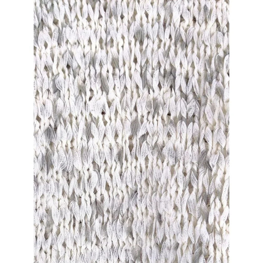 Calvin Klein Pullover Sweater Top Woven Large Thread Blended Fabric Speckled XL